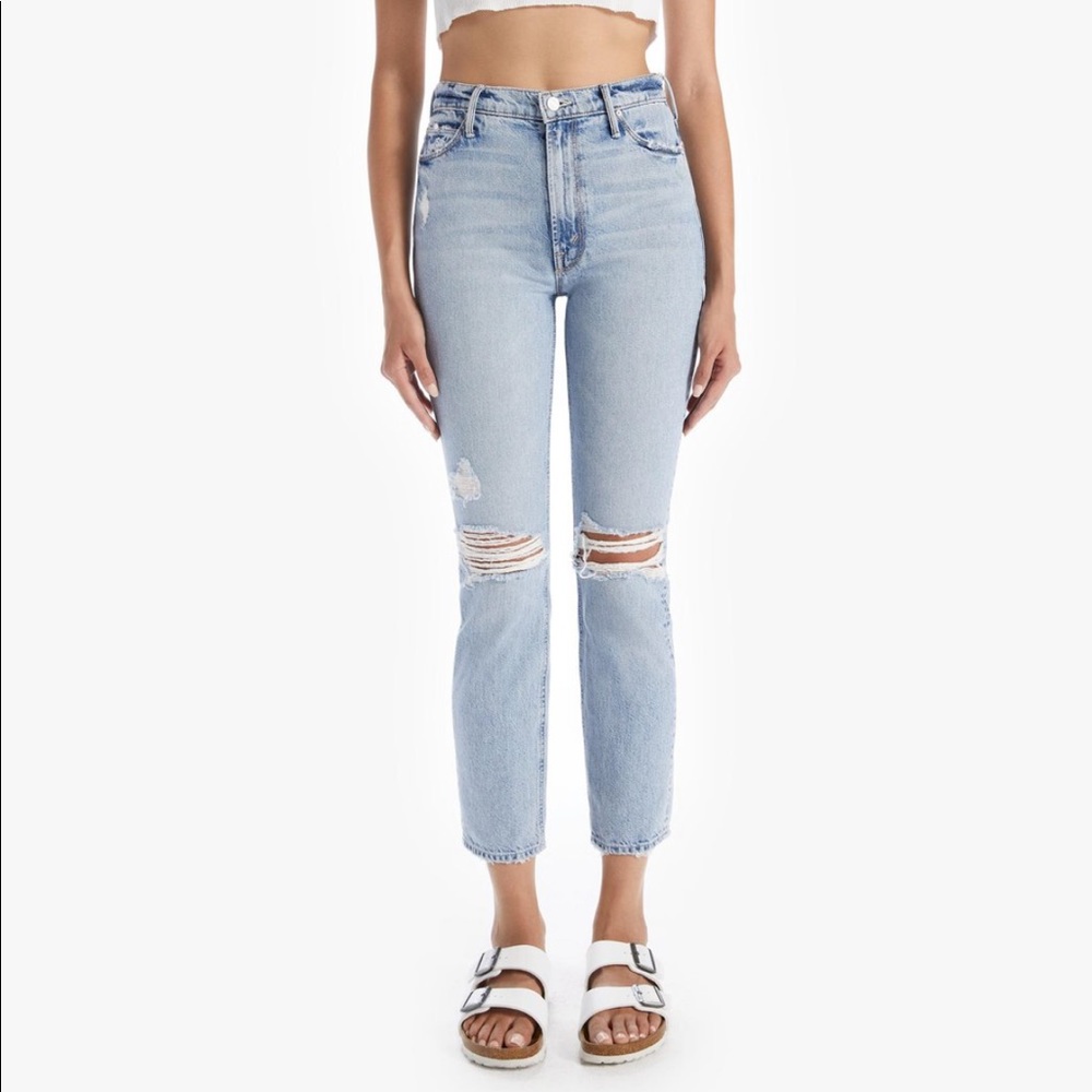 MOTHER Jeans Dazzler Ankle in Lost It, Sz 24